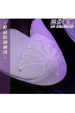 1/3 Delusion Honkai Star Rail HSR Castorice Purple Cosplay Shoes